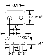 Front alternator to welding power generator support bracket