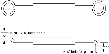 Modified turnbuckle